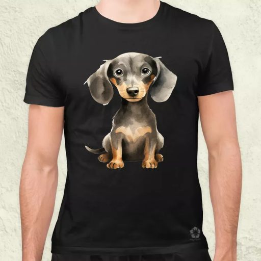 Tacskó rajz v1 férfi póló