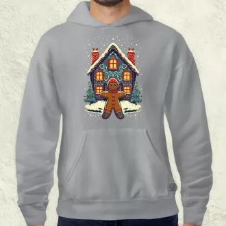 XMAS mézeskalács v1 férfi pulóver