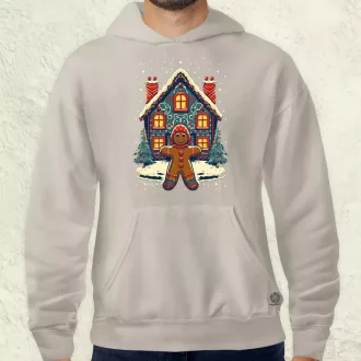 XMAS mézeskalács v1 férfi pulóver