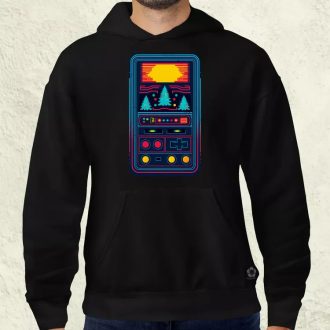 XMAS oldskul konzol v1 férfi pulóver