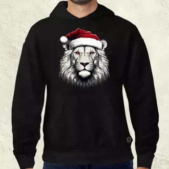XMAS oroszlán v10 férfi pulóver