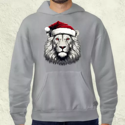 XMAS oroszlán v10 férfi pulóver