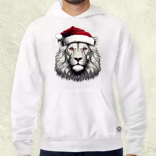 XMAS oroszlán v10 férfi pulóver