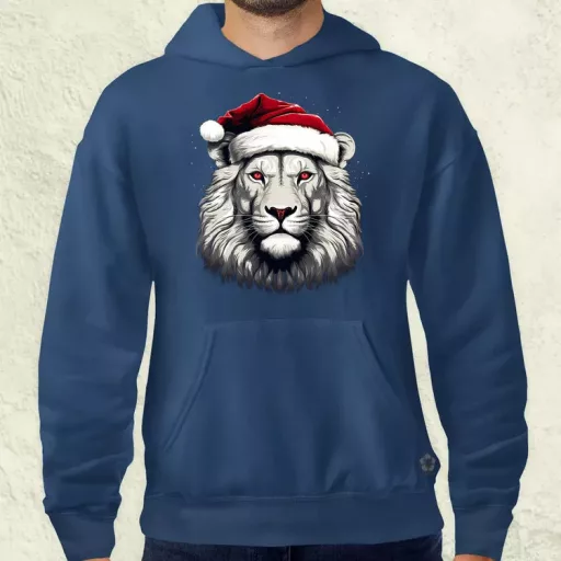 XMAS oroszlán v10 férfi pulóver
