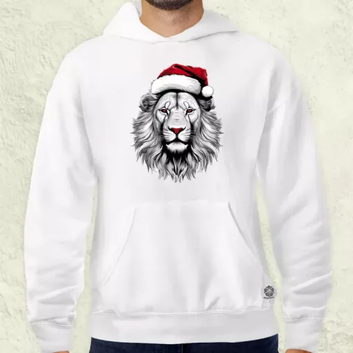 XMAS oroszlán v11 férfi pulóver