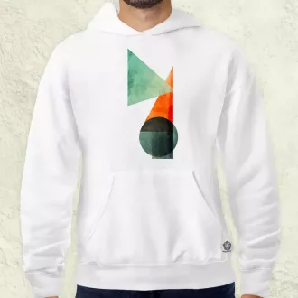 Absztrakt pilcrow v2 férfi pulóver