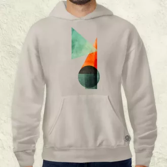 Absztrakt pilcrow v2 férfi pulóver