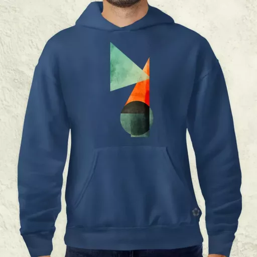 Absztrakt pilcrow v2 férfi pulóver