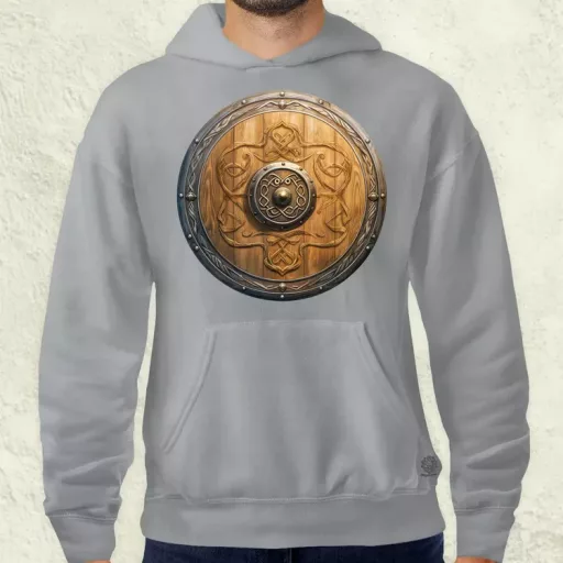 Fa pajzs v2 férfi pulóver