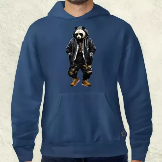 Hiphop panda v1 férfi pulóver