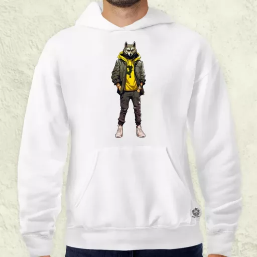 Hiphop farkas v1 férfi pulóver