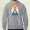Pszichedelikus Buddha v1 férfi pulóver