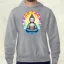 Pszichedelikus Buddha v1 férfi pulóver