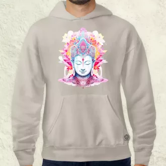 Pszichedelikus Buddha v10 férfi pulóver