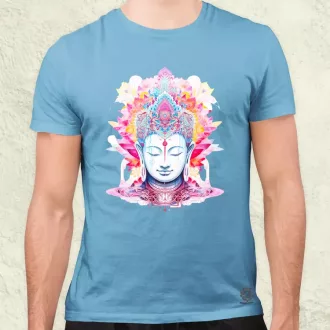 Pszichedelikus Buddha v10 férfi póló