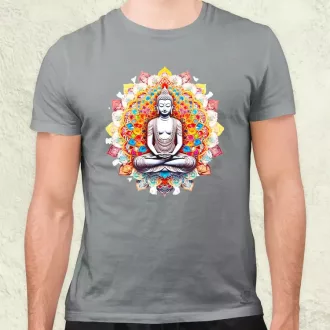 Pszichedelikus Buddha v13 férfi póló