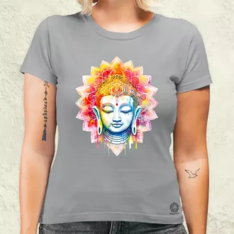 Pszichedelikus Buddha v5 női póló