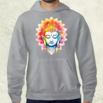Pszichedelikus Buddha v5 férfi pulóver