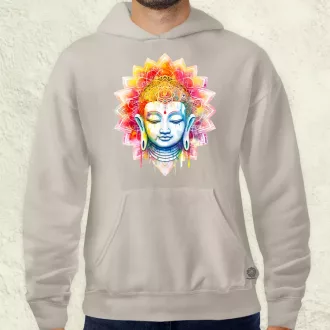 Pszichedelikus Buddha v5 férfi pulóver