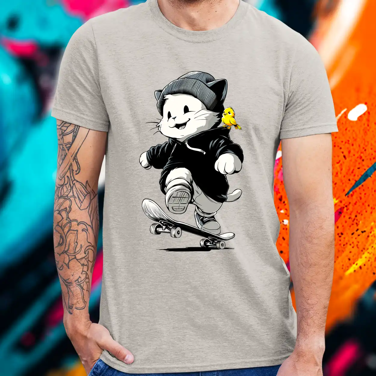 Egyedi streetwear férfi pólók