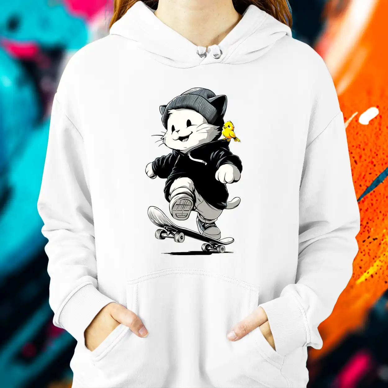 Egyedi streetwear női pulóverek