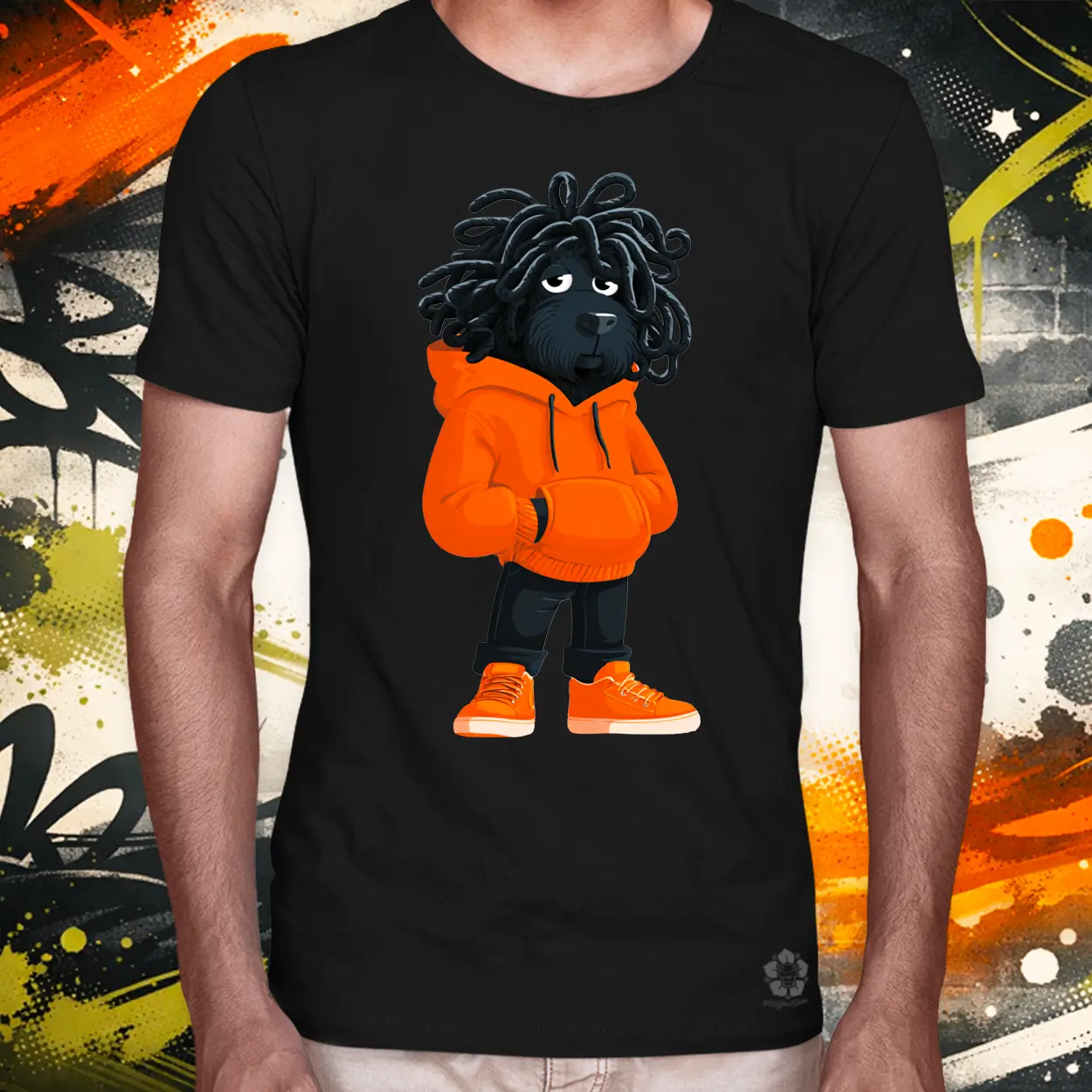 Egyedi kutyás férfi pólók